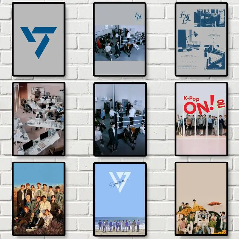 

Seventeen Kpop FML POSTER Poster Prints Wall Pictures Living Room Home Decoration Small