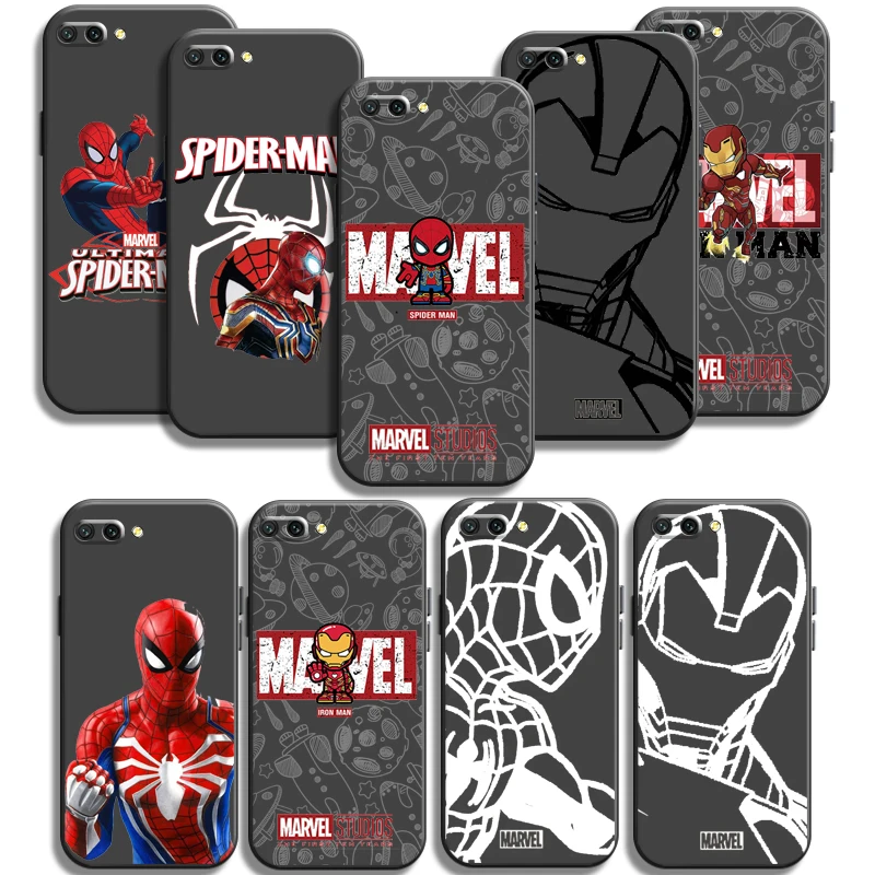 

Marvel Lron Spiderman Phone Cases For Huawei Honor P30 P40 Pro P30 Pro Honor 8X V9 10i 10X Lite 9A Carcasa Back Cover Coque