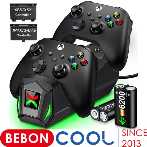 Док-станция для зарядки контроллеров Xbox 6200 мАч — изображение товара