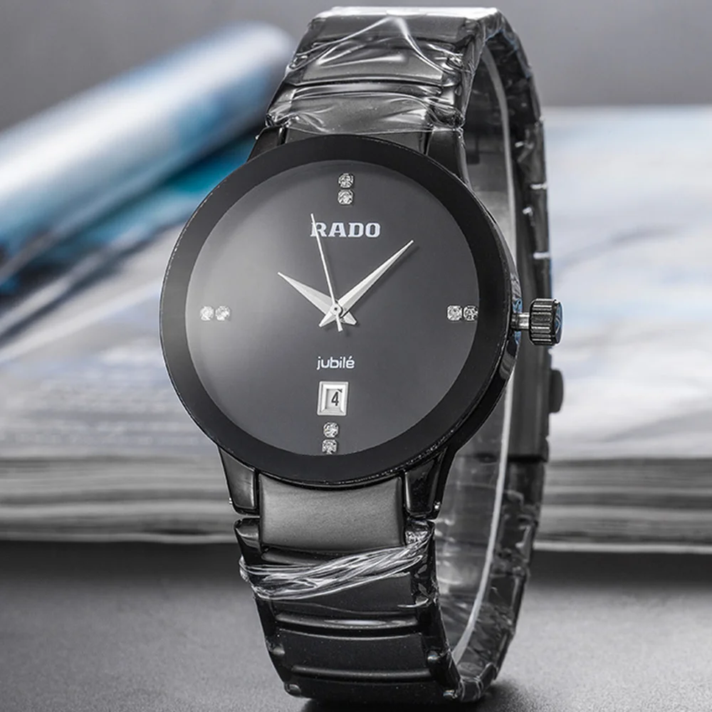 Hot Rado Classic Style Original Watches for Mens Full Stainless Steel Automatic Date Watch Quality Sports Waterproof AAA Clocks