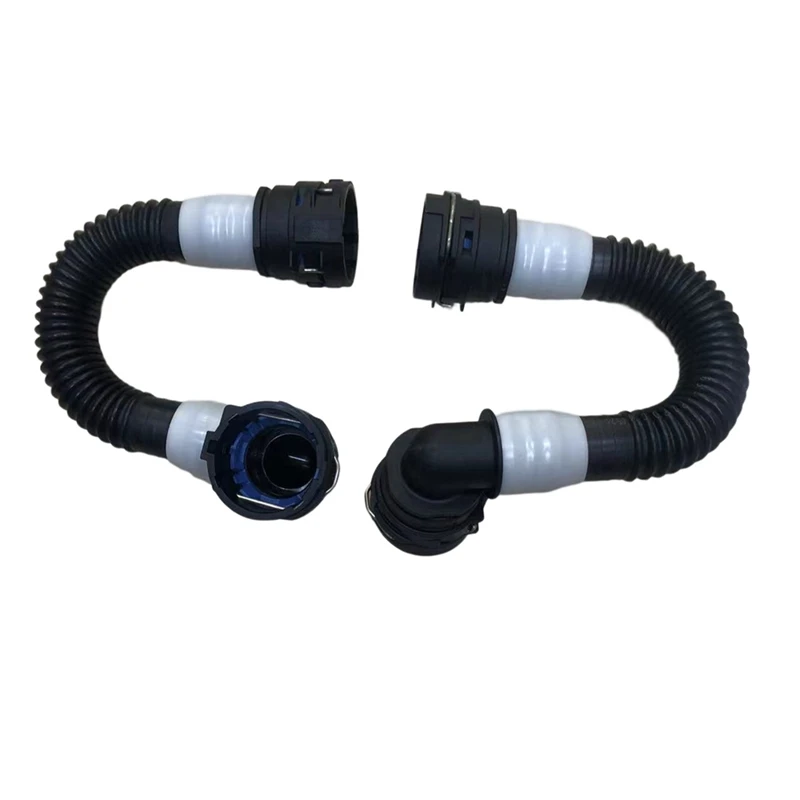 

2 Piece Hose FDU Powertrain Return Coolant Pipe Plastic Easy To Use 1631597-00-A For Tesla Model 3 Model Y 2021-2023 163159700A
