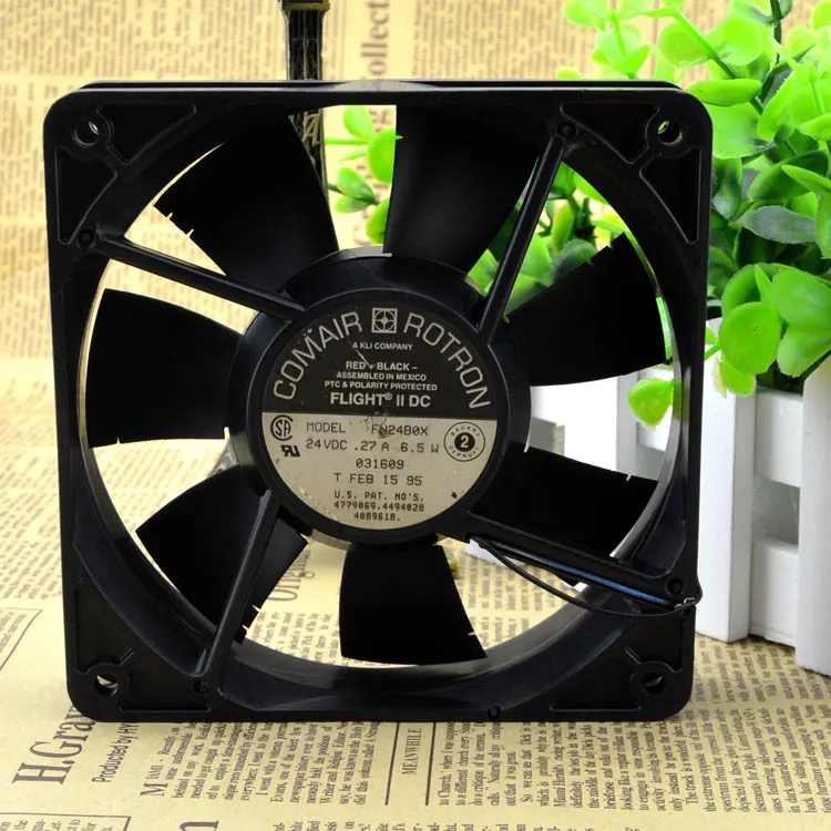 

ORIGINAL COMAIR ROTRON 12025 24 V 0.27A FT24B0X DOUBLE BALL COOLING FAN