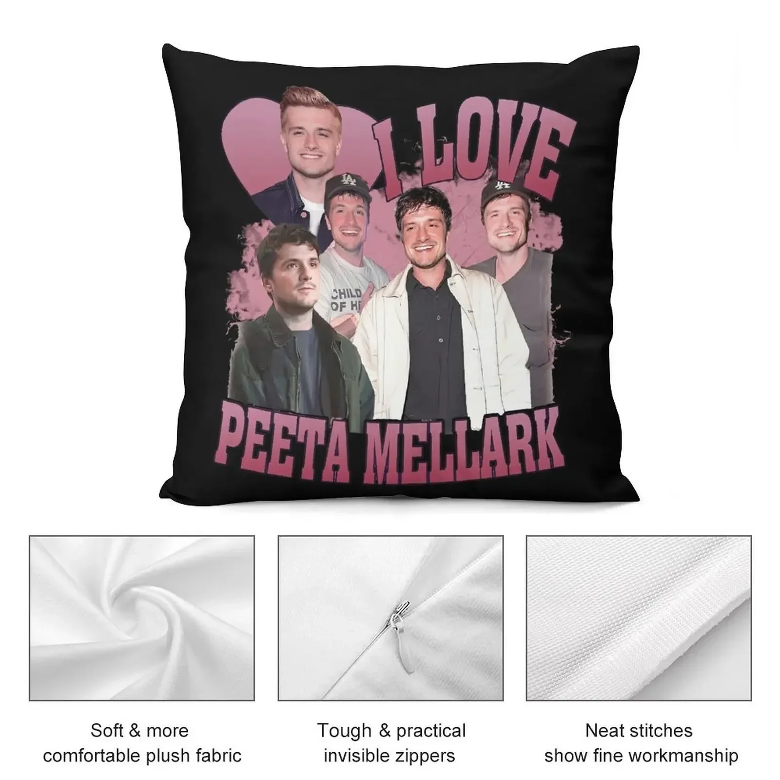I Love Peeta Mellark декоративная подушка домашний декор осенняя наволочка чехол для
