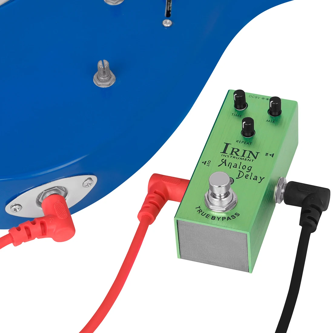 IRIN AN-02 Педаль эффектов для гитары Аналоговая задержка Мягкая и мягкая цифровая