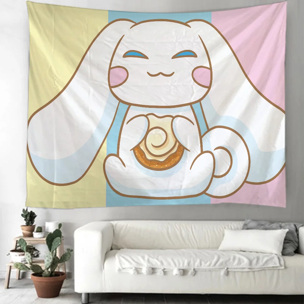 Cinnamoroll Baby Corncrake Гобелен Настенный Художественный Декоративный Для Спальни