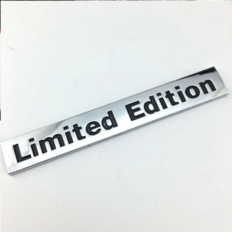 

3D Metal Auto Styling Limited Edition Car Body Badge Sticker Trunk Fender Emblem Decal