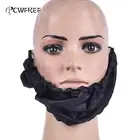 Черная бандана для бороды, антипригарная маска для бороды с рисом, Мужская Бандана с шелковой подкладкой, подарок для мужчин