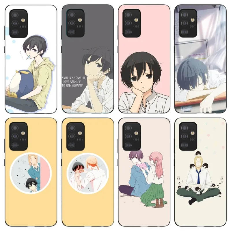 

Чехол для телефона с аниме Tanaka для Samsung Galaxy S6 S7 S8 S9 S10 S21 S22 Plus, ультрамягкий черный чехол для телефона