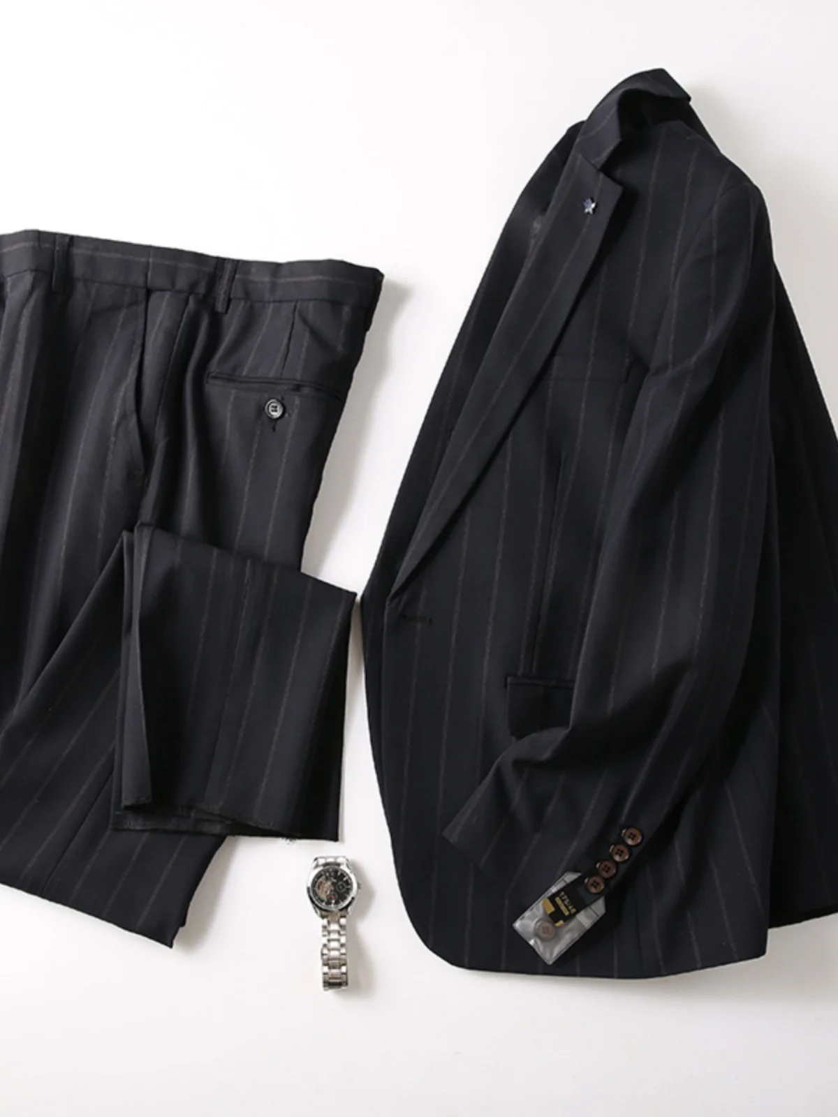 Костюмный комплект! против морщин не гладить! Автономный уровень тысячи юаней!