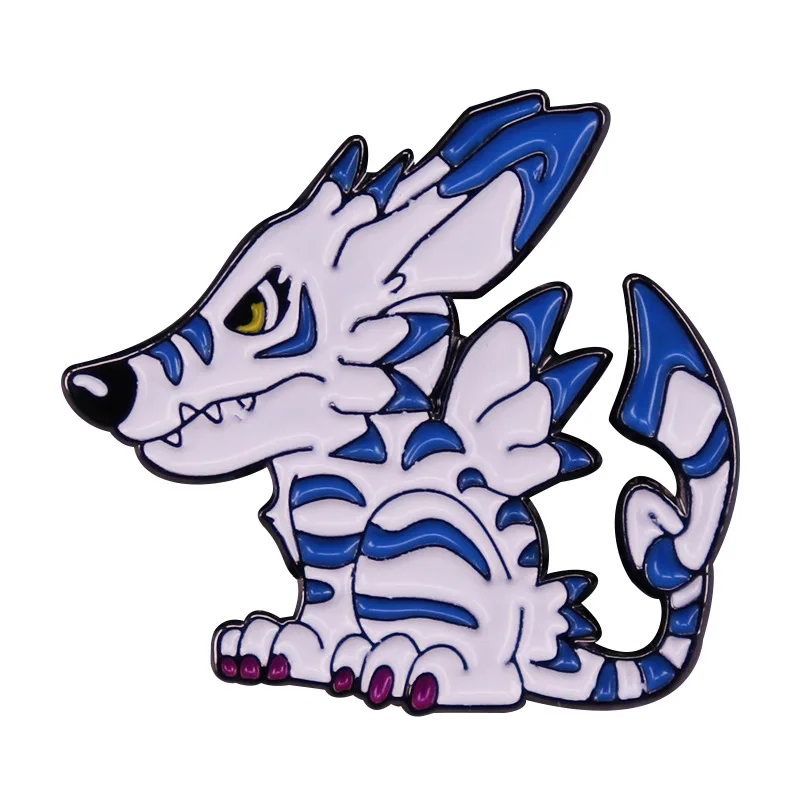 Японская эмалированная булавка для лацканов в стиле аниме булавки рюкзаков