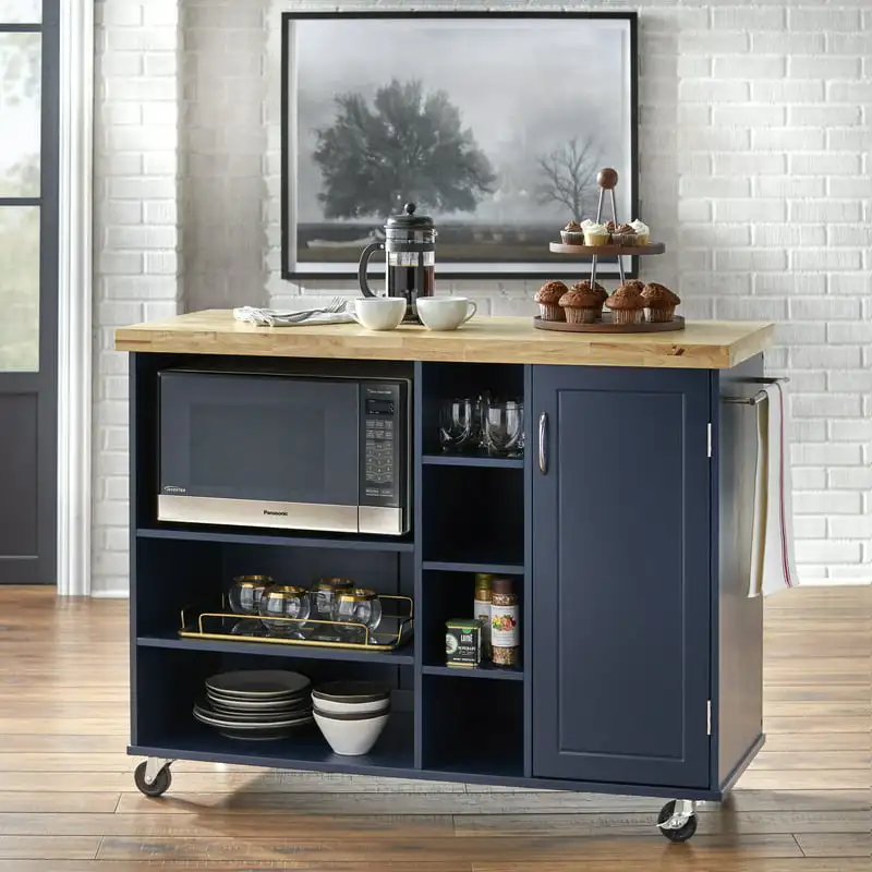 

Kitchen Cart, Navy
