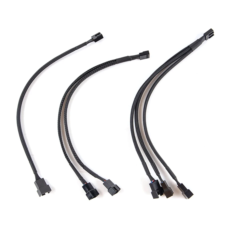 

Computer 4-Pin Molex to 3-Pin fan Power Cable Adapter Connector 30CM Cooling Fan Transfer Cable Adapter Cable