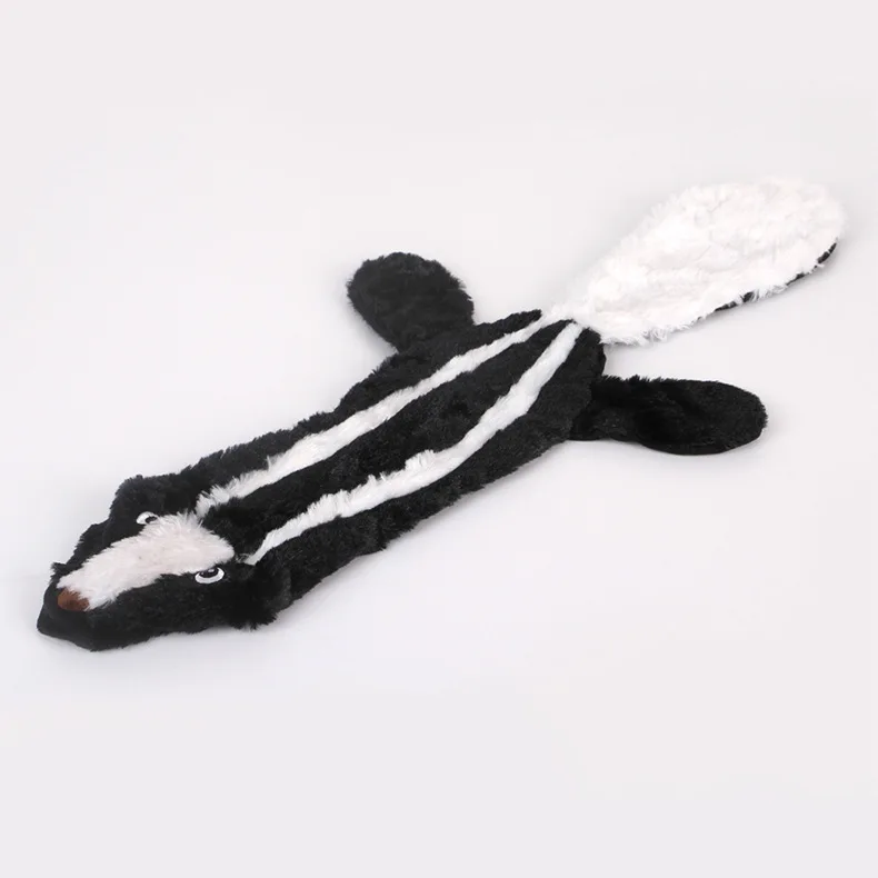 

Soft Plush Animal Pet Toy Cute Plush Zebra Squeaky Toys Tiger Sound Dog Toy