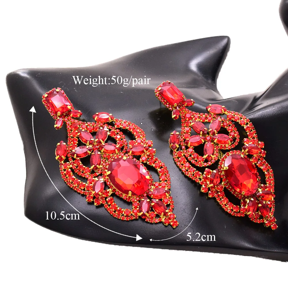 Роскошные серьги-подвески CUIER 10 5 см для женщин