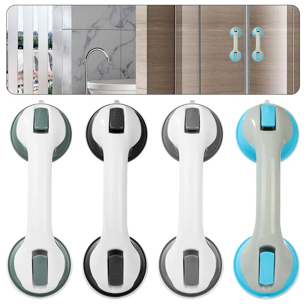 

High Quality Safety Grab Non-slip Multi-function Glass Door Handle Bathroom Grip Shower Grab Bar Suction Cup Handle