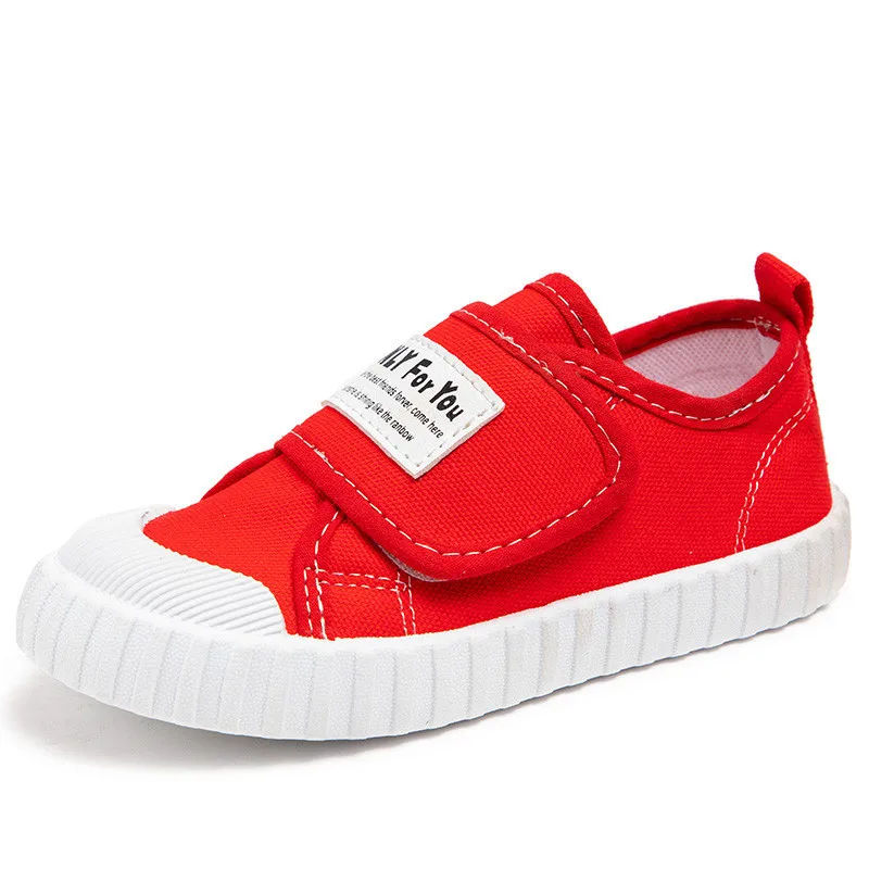 

Children Canvas Shoes for Boys Girls Fashion Candy Color Kids Casual Sneakers White Skate Shoes Classic Basic Shoes Spring 22-37