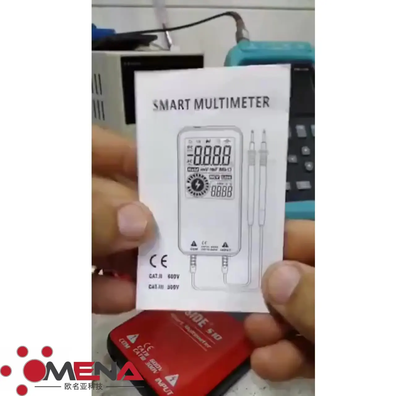 

Мультиметр BSIDE Smart с большим экраном, мультиметр с цветным экраном S10