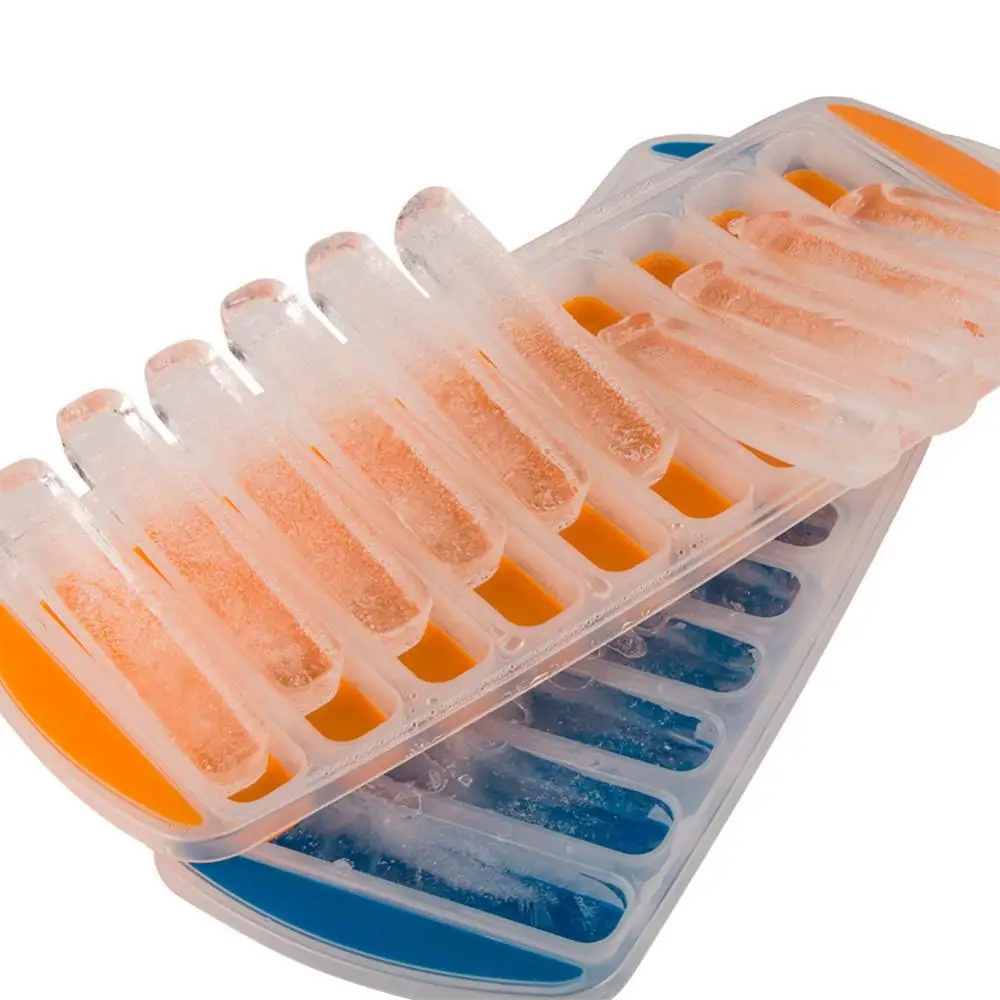 

10 Holes Silicone Forms Long Strip Finger Biscuit Silicone Mold Oven Cake Puff Ice Cube Mould Tray Bakeware DIY Baking Tools
