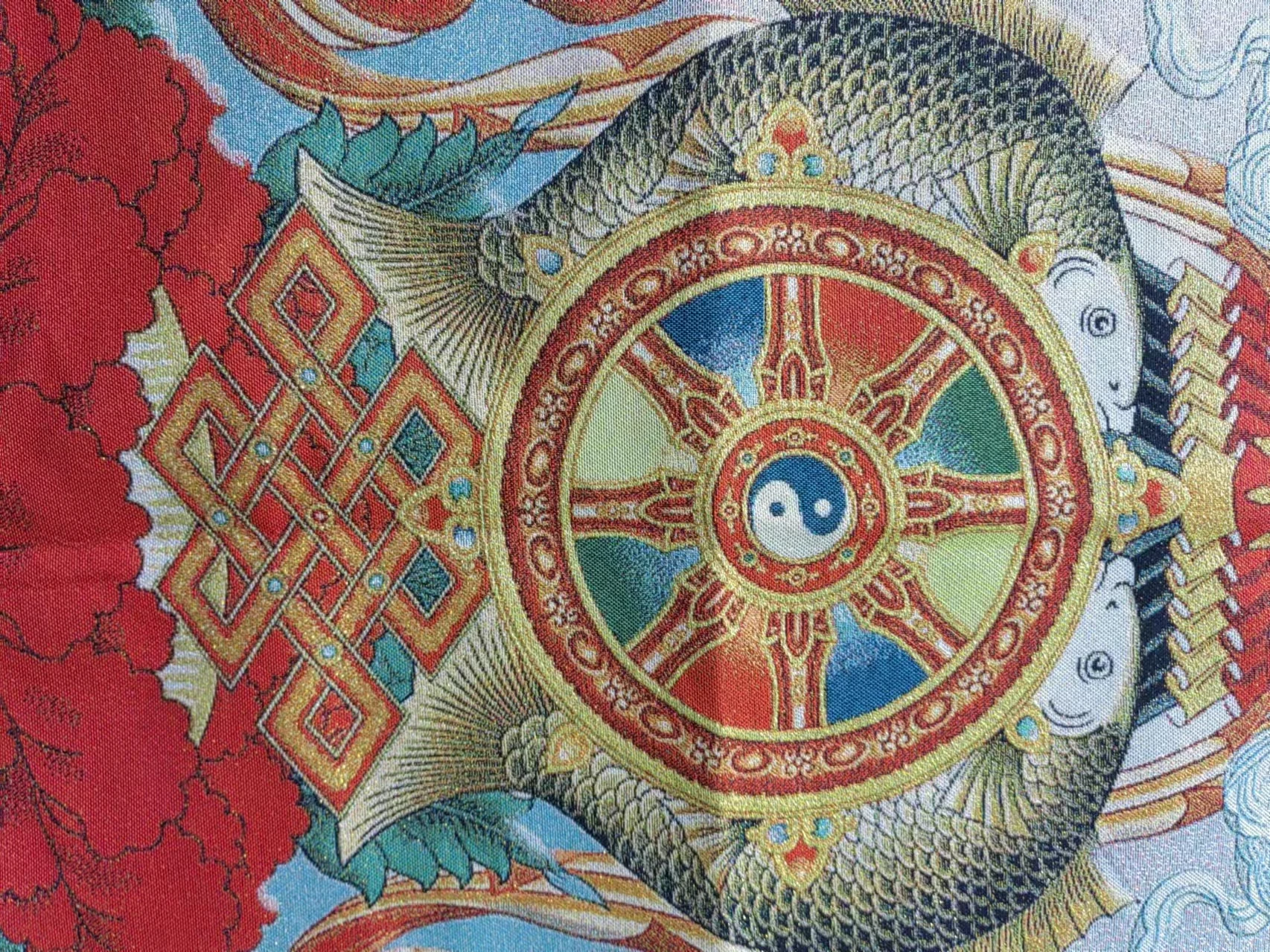 Буддийская жизнь дневная яркость история буддистской жизни тибетский Настенный