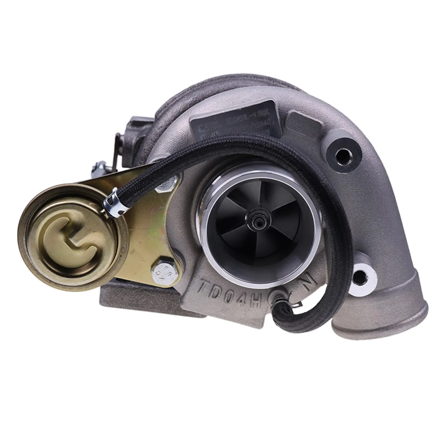 Фото Новый турбокомпрессор Turbo TD04HL 1E153-17012 для двигателя Kubota V3800 Bobcat S250 №5