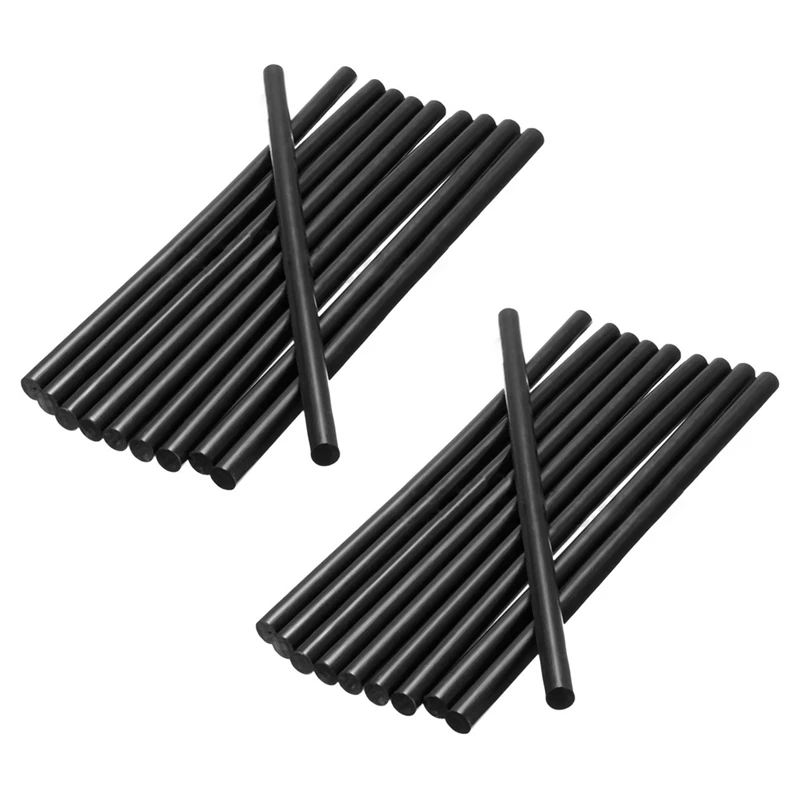 

20X Black Glue Sticks Auto Body Painltess Dent Repair For Hail Puller Tool