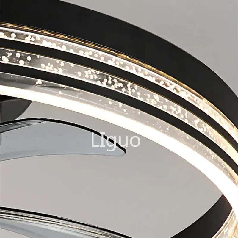 Светодиодный потолочный светильник с вентилятором лампа в скандинавском стиле