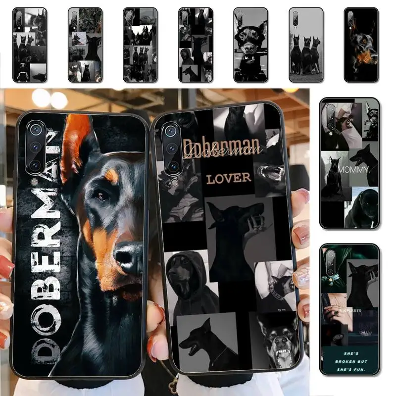 

Animal Dachshund Doberman dog Phone Case for Xiaomi mi 8 9 10 lite pro 9SE 5 6 X max 2 3 mix2s F1