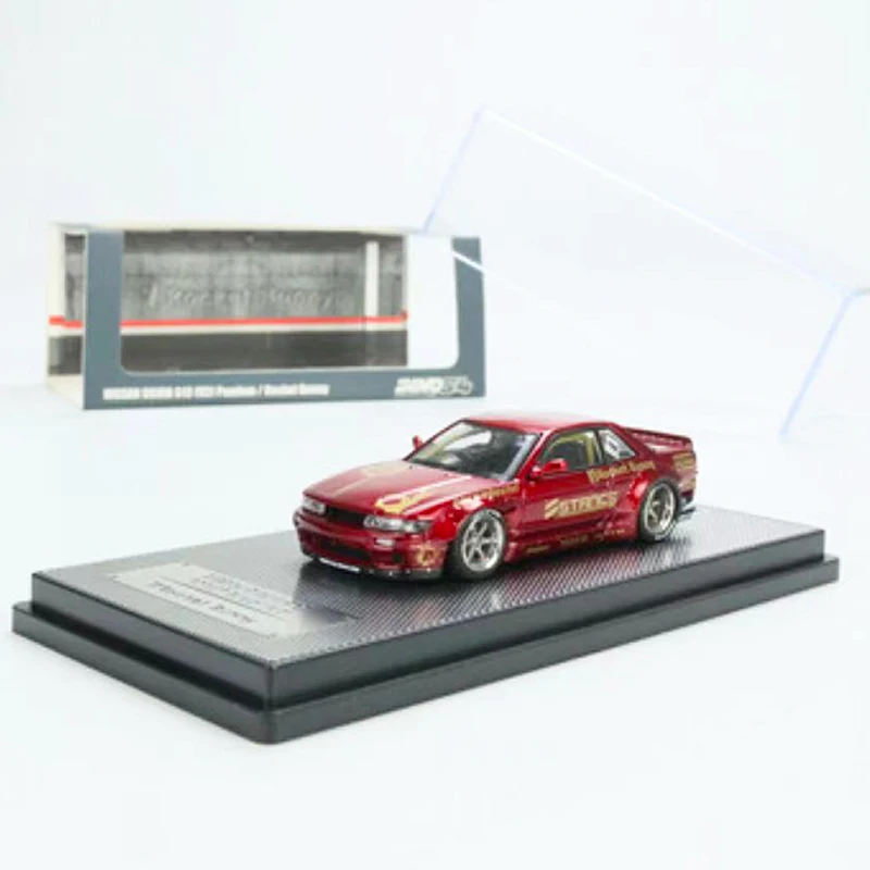 

INNO 1:64 Model Car Silvia S13 (V2) PANDEM ROCKET BUNNY Red Metalic