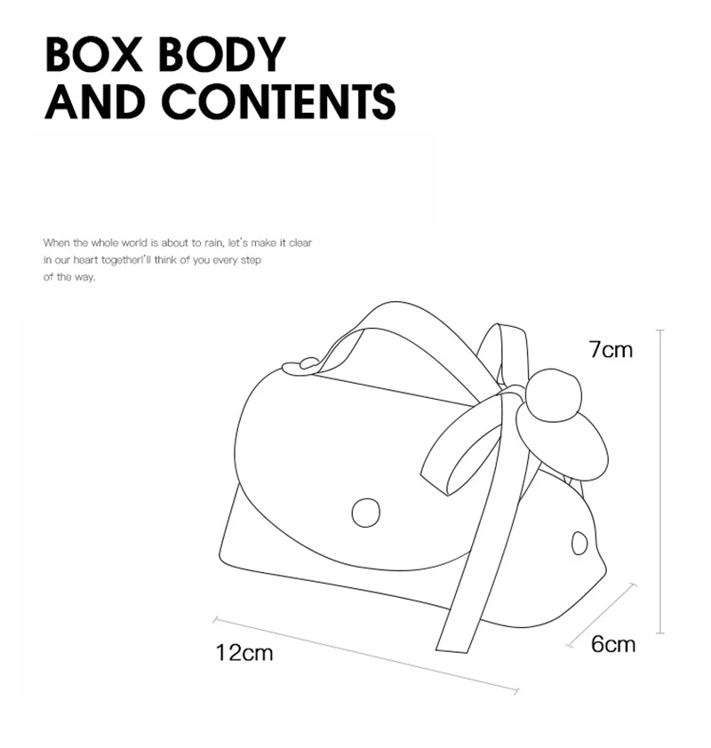 Кожаные подарочные сумки с бантом и лентой 5 шт.