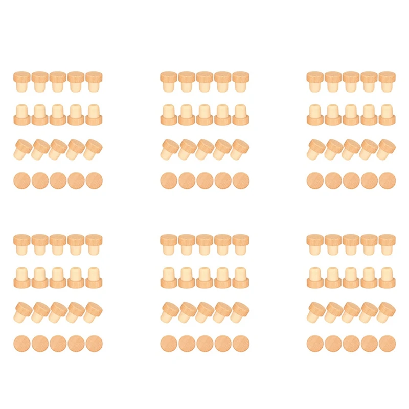 

Пробки Т-образные деревянные для дегустации вина, 120 шт.