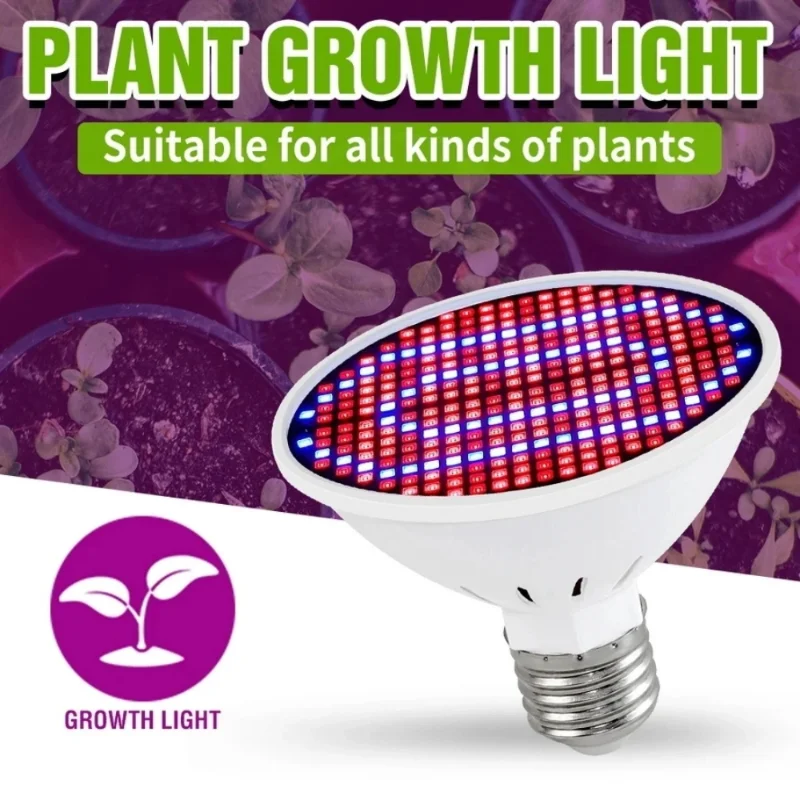 

PhytoLamp LED Full Spectrum Grow Light Hydroponic Growth Light E27/E14 Led Grow Bulb 220V UV Lamp Plant Flower Seedling