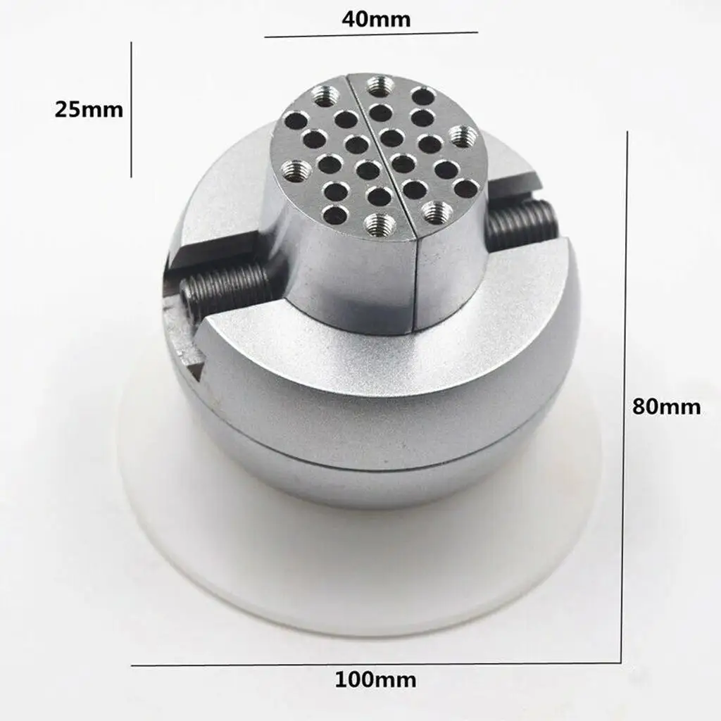 360° Mini Ball  Clamp Attachment Kit Jewel Making  Engraving Setting