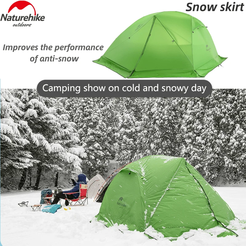 Naturehike сверхлегкий палатка 2 человек 1 8 кг двойной Слои непромокаемые