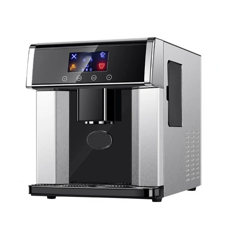 

Automatic Household Ice Making Machine Milk Tea Shop Bullet Cylindrical Ice Machine 110V 220v Ice Water 15KG Dispenser Electric