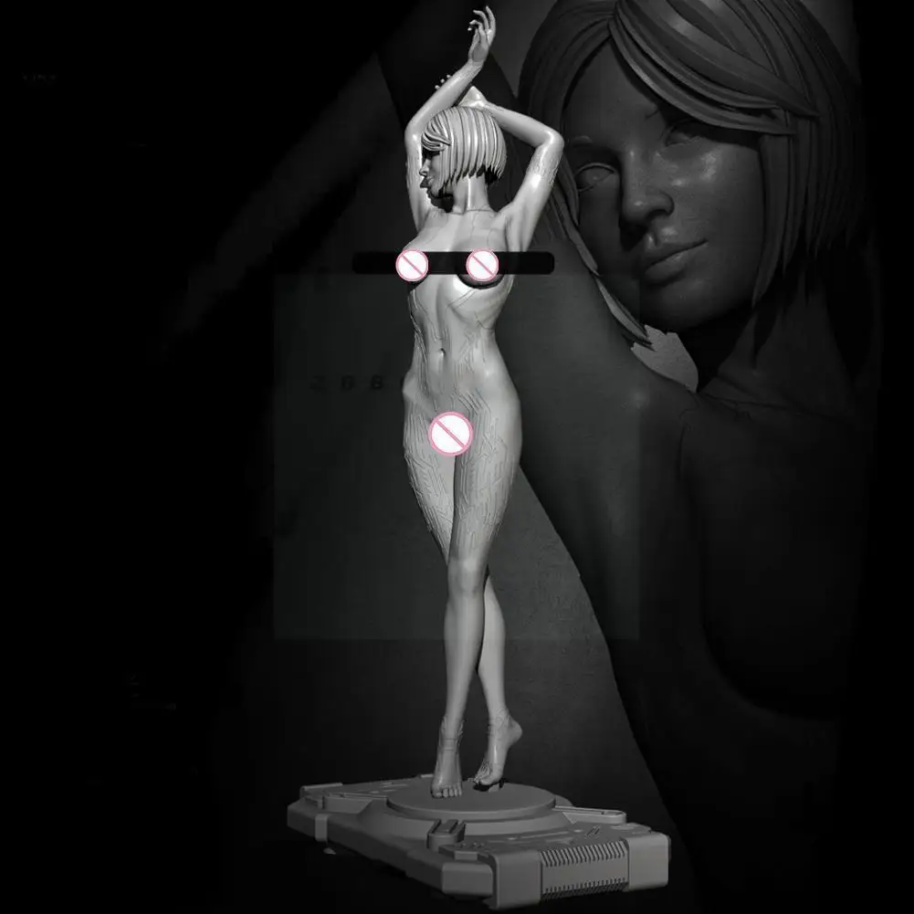 

Sexy Digital Girl Resin Model Kit Figure 1/24 5cm Unpainted Molds White -2996 G8m0