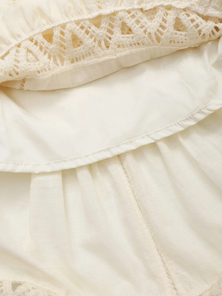 Юбка-миди Женская прямая крючком с завышенной талией на молнии