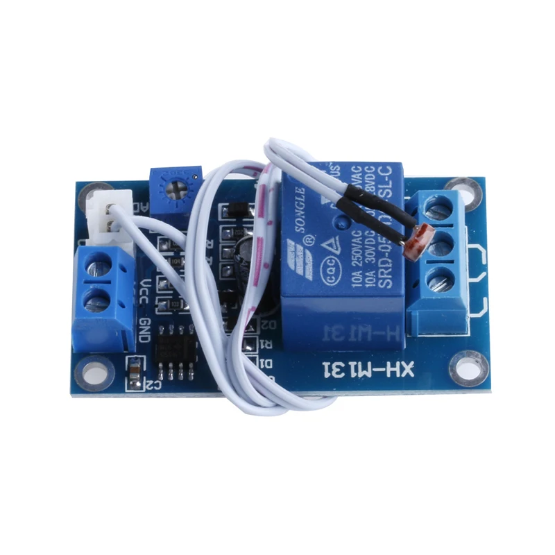 

12V Photoresistor DC Module Relay Light Detection Sensor Light Control Switch Drop Shipping