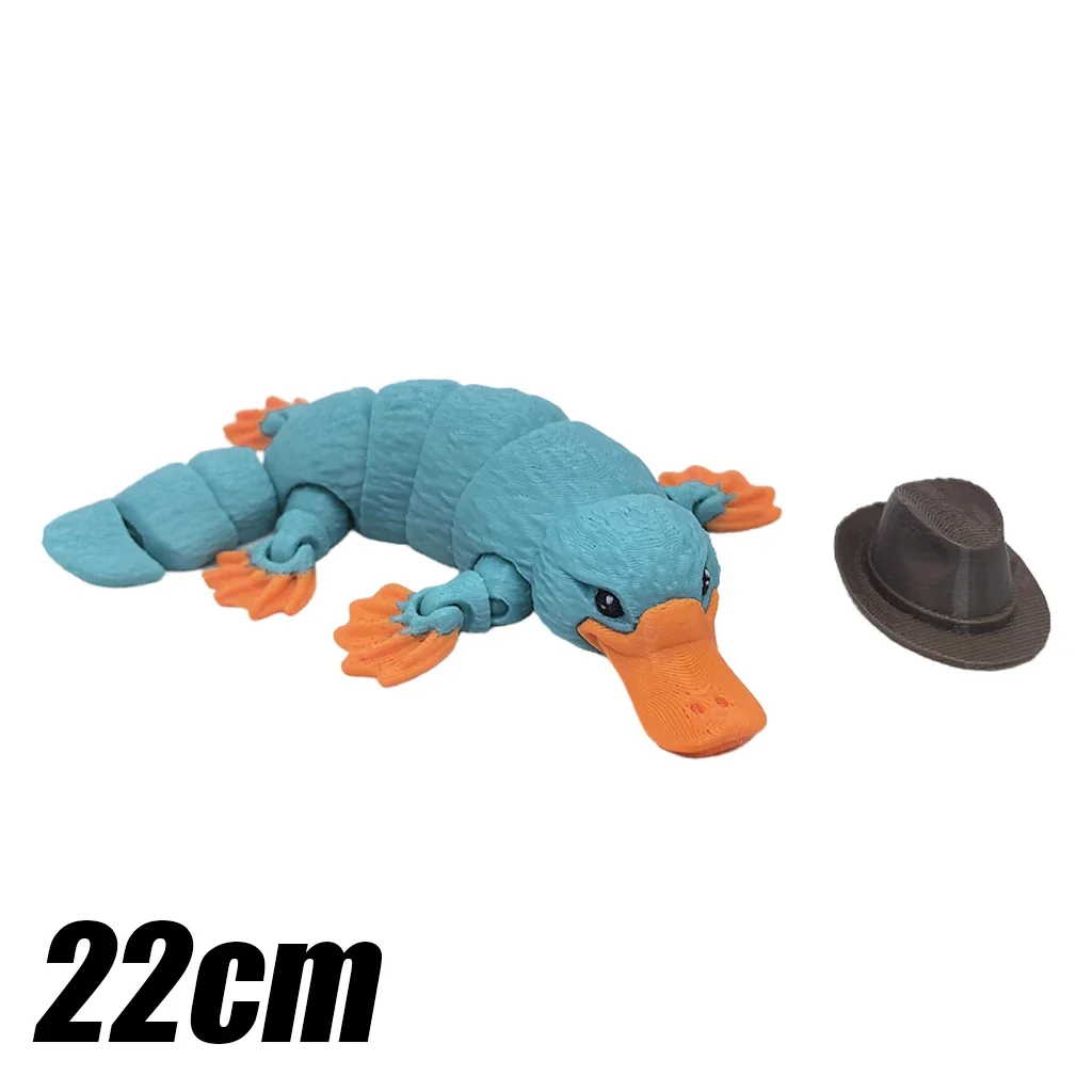 

3D фигурки утконоса из пластика