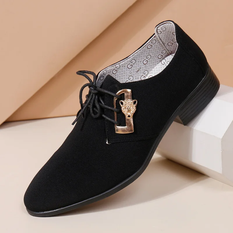

2022 new Spring canvas Men Shoes Oxford Casual Shoes Classic Sneakers Comfortable Footwear Dress Shoes Large Size Flats