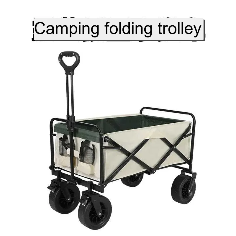 Outdoor Folding Trolley Carrito Plegable Con Ruedas Garden Jardin Carro Plegable Con Ruedas Servante D'atelier Shopping Trolley