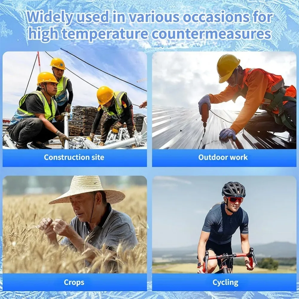 Новый многоразовый охлаждающий шлем универсальная подкладка для облегчения