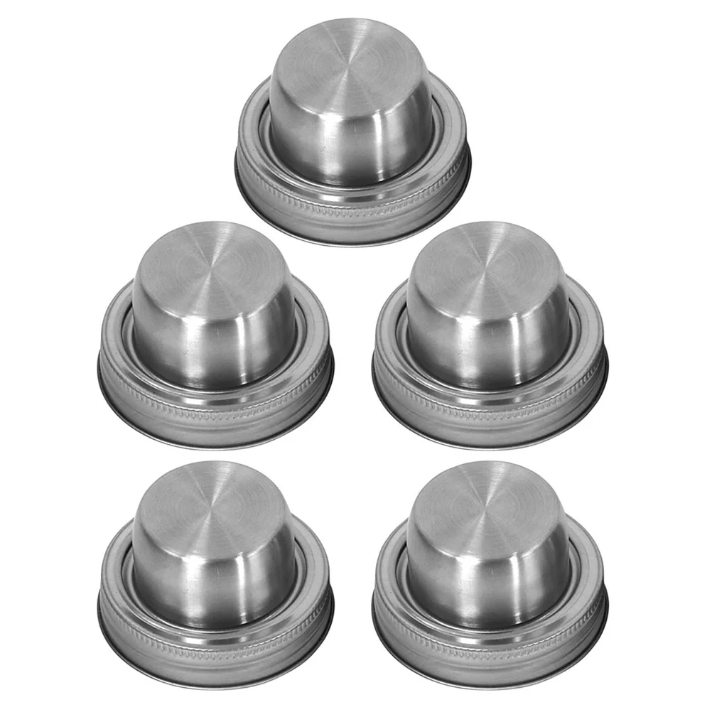 

Shaker Jar Lid Mason Lidscocktail Spiceherb Canning Caps Jars Pour Sifter Spoutreplacement Dredgekitsteel Stainless Holes