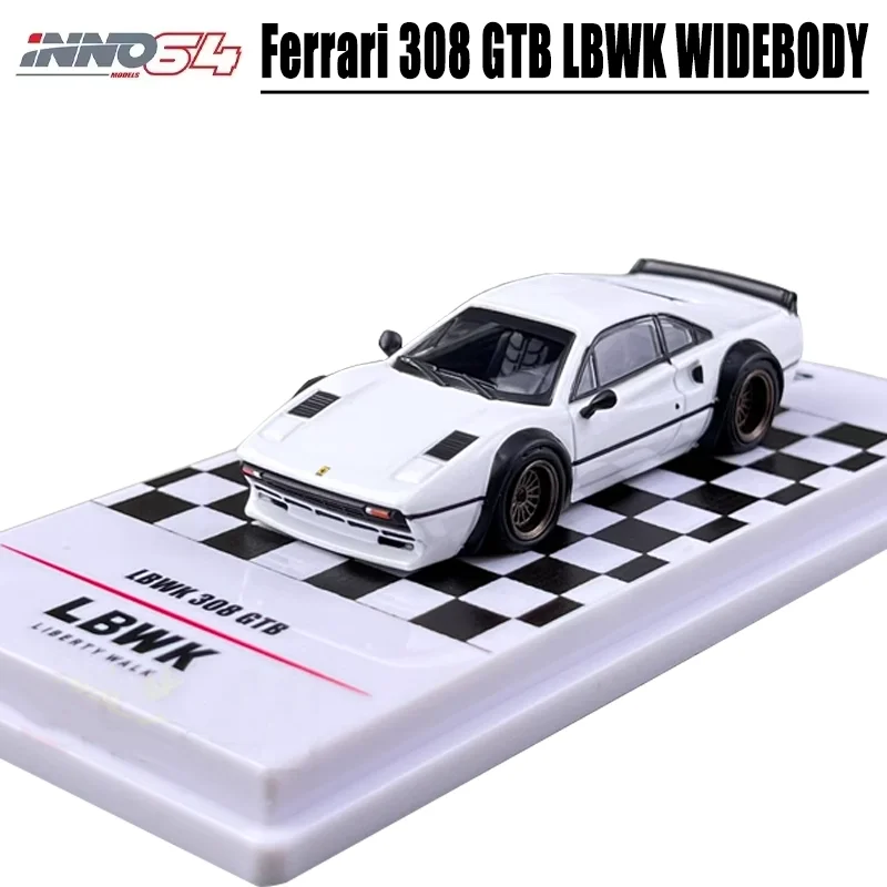INNO 1/64 Ferrari 308 GTB LBWK WIDEBODY металлическая модель | AliExpress