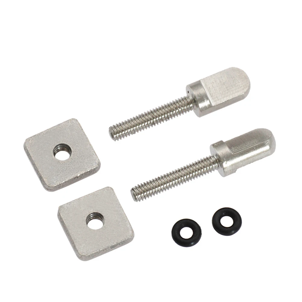 

2Pcs Surfboard Tail Fin Screw Quick Fit Fin Nut Bolt For Sup/Surf Etc. M4 Surfboard Tail Fin Screws Outdoor Surfing Accessories