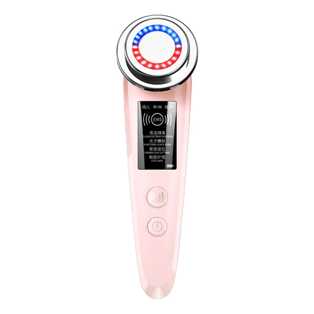 

Micro-Current Import Instrument Massager For Face Multi-Functional Beauty Devices Activate Collagen Blue Light Acne Removal