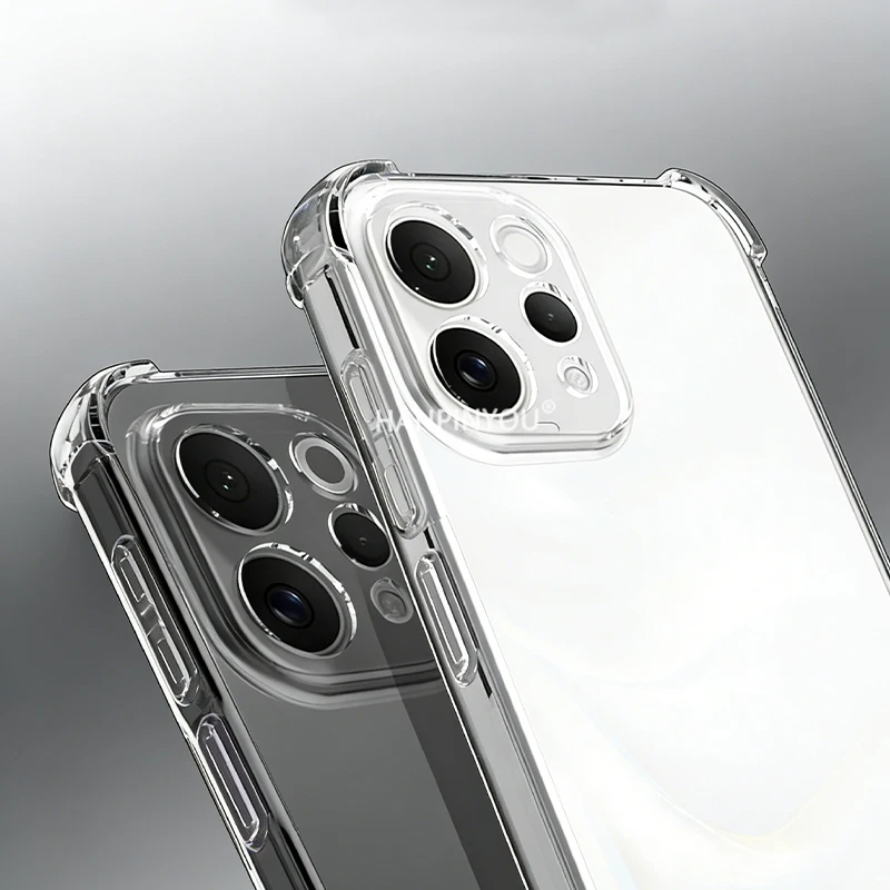 Противоударный мягкий чехол Claer для VIVO S50 S30 Pro Mini с воздушными подушками по углам, из ТПУ, защитный, от падений (art.: 3920d4c7565bd) - 3920d4c7565bd
