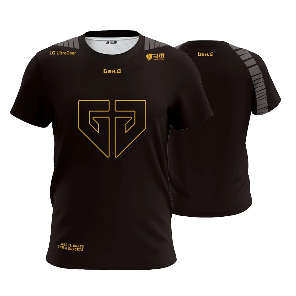 

2021 LOL LCK Team Jersey GEN.G Ruler Bdd Clid Life Rascal Fans T Shirt Homme Men Women Custom Name E-Sport Camiseta Hombre Tops