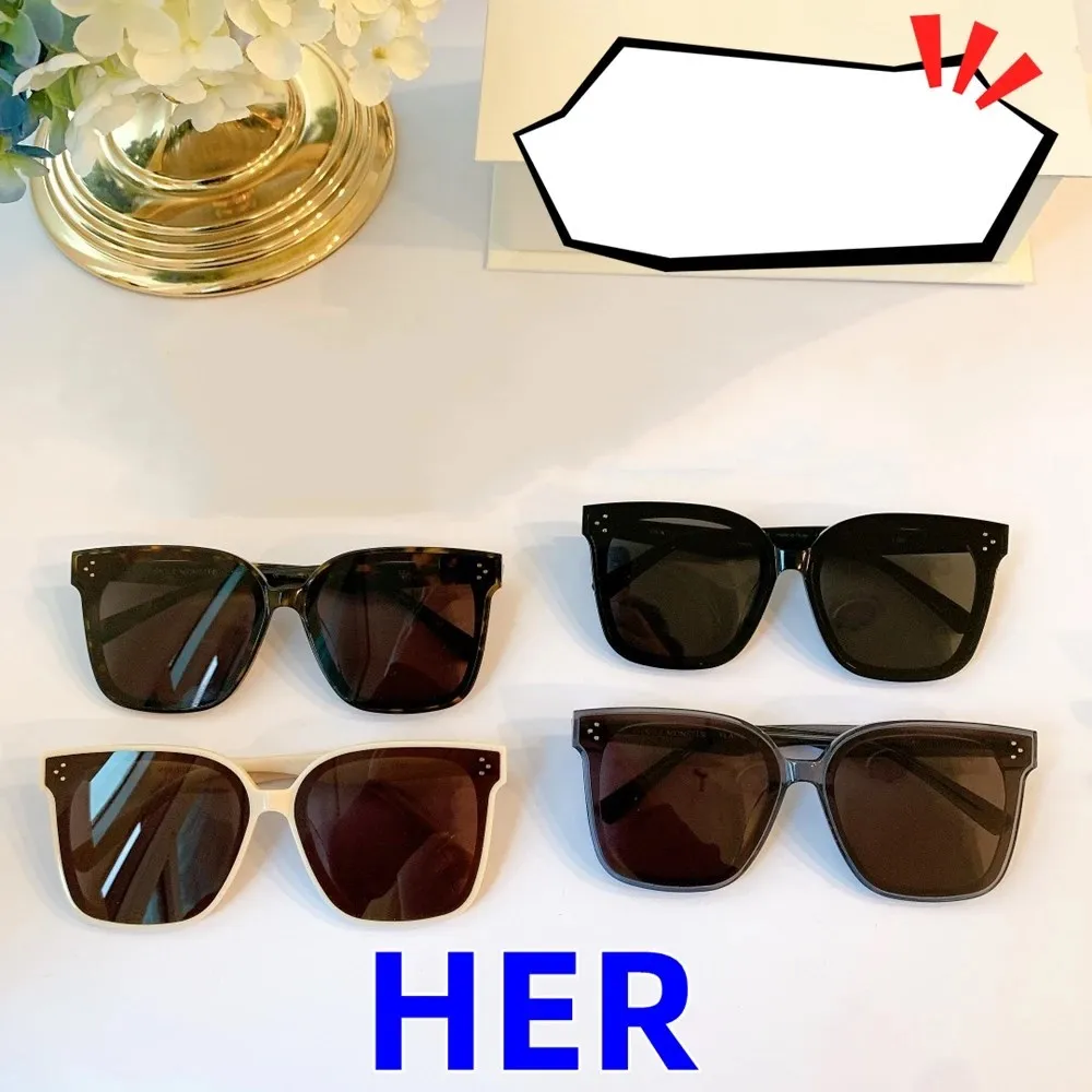 

Модные Винтажные Роскошные Нежные Квадратные Солнцезащитные очки в Корейском стиле брендовый дизайн GM женские мужские Монстры трендовые Популярные UV400 классические