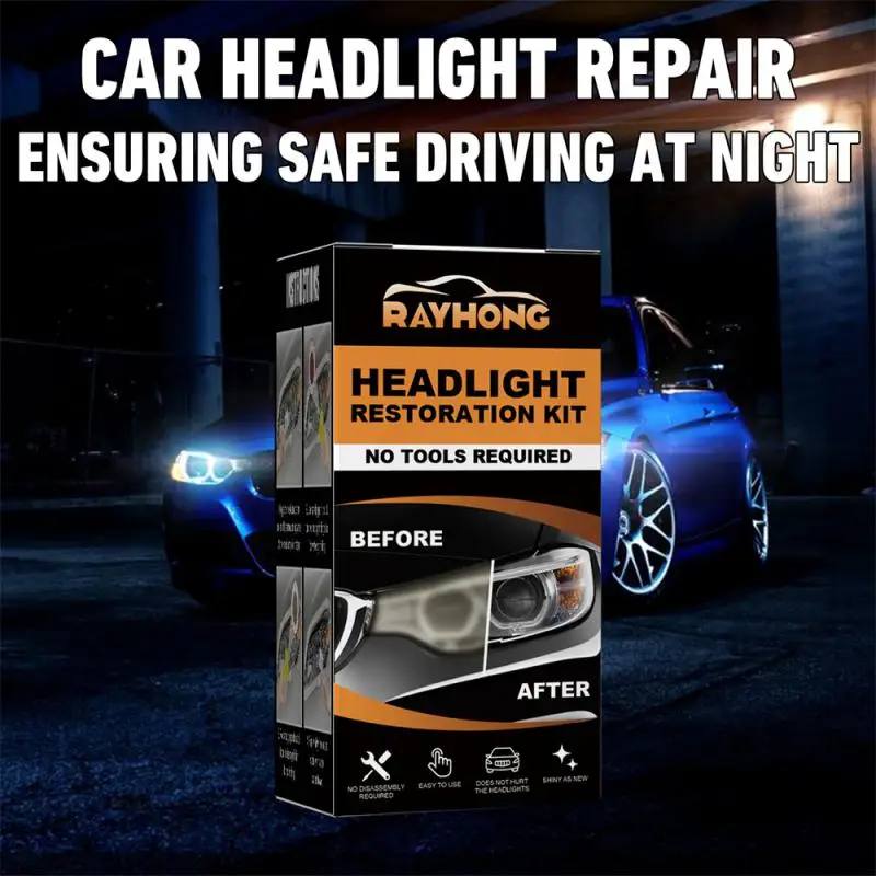 

Полировщик пожелтения от царапин Многофункциональный прочный универсальный портативный автомобильный набор для ремонта автомобиля 60 г практичный