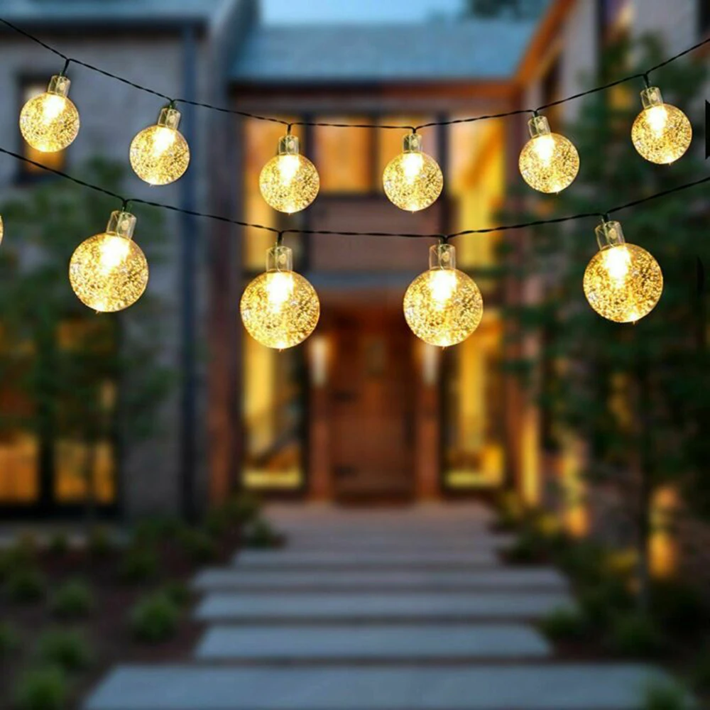 

Solar Powered 30 LED String Light Garden Path Yard Decor Lamp Garland Solar Power Lamp For Outdoor Garden Waterproof Decoration